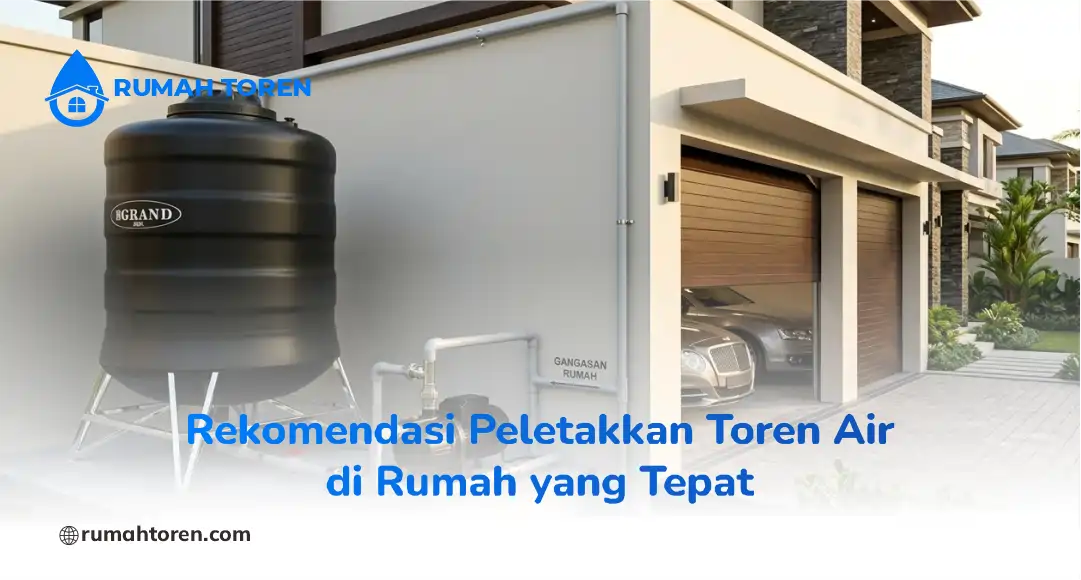 Rekomendasi Peletakkan Toren Air di Rumah yang Tepat