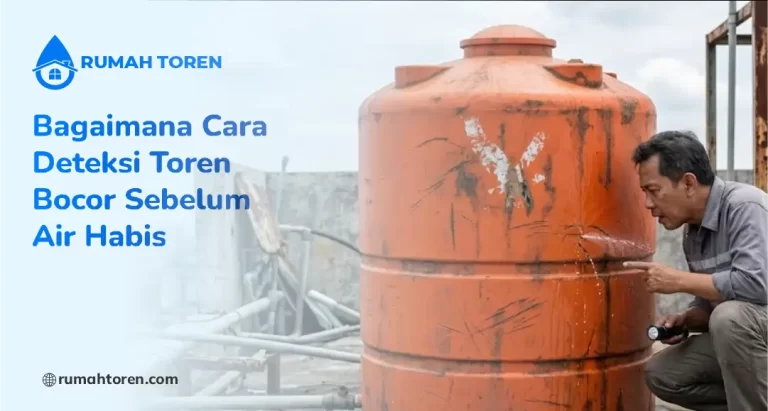 Bagaimana Cara Deteksi Toren Bocor Sebelum Air Habis