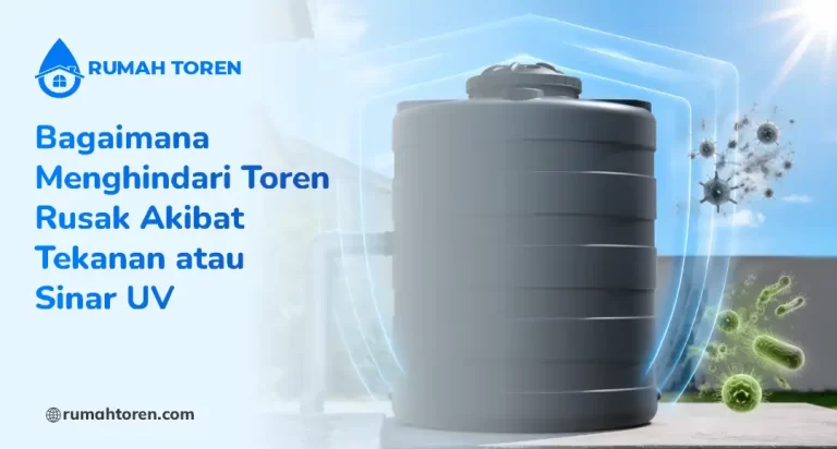 Bagaimana Menghindari Toren Rusak Akibat Tekanan atau Sinar UV