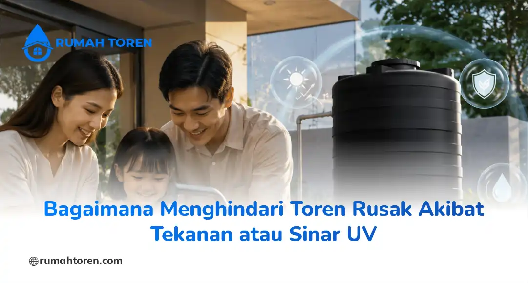 Bagaimana Menghindari Toren Rusak Akibat Tekanan atau Sinar UV