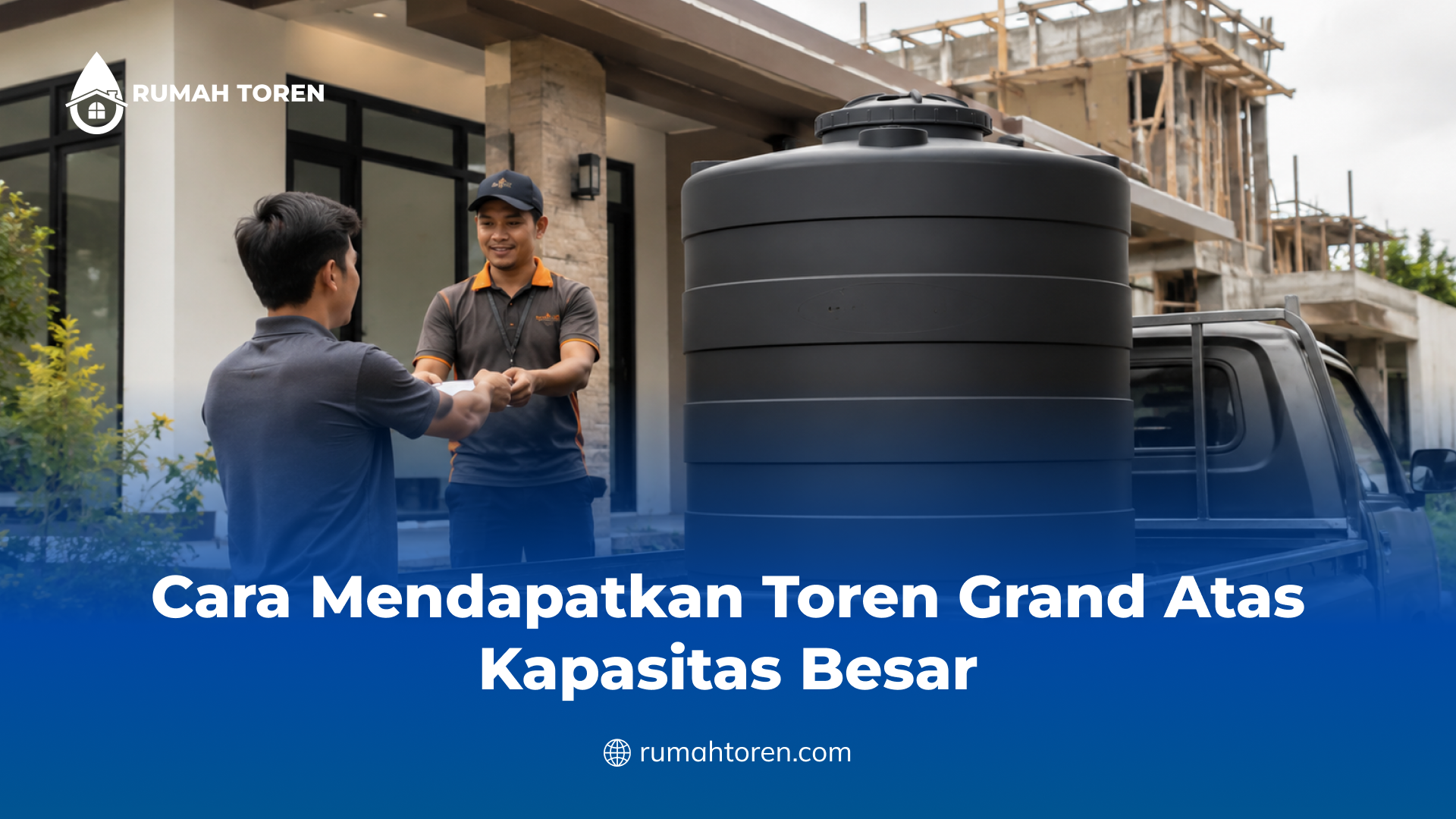 Cara Mendapatkan Toren Grand Atas Kapasitas Besar