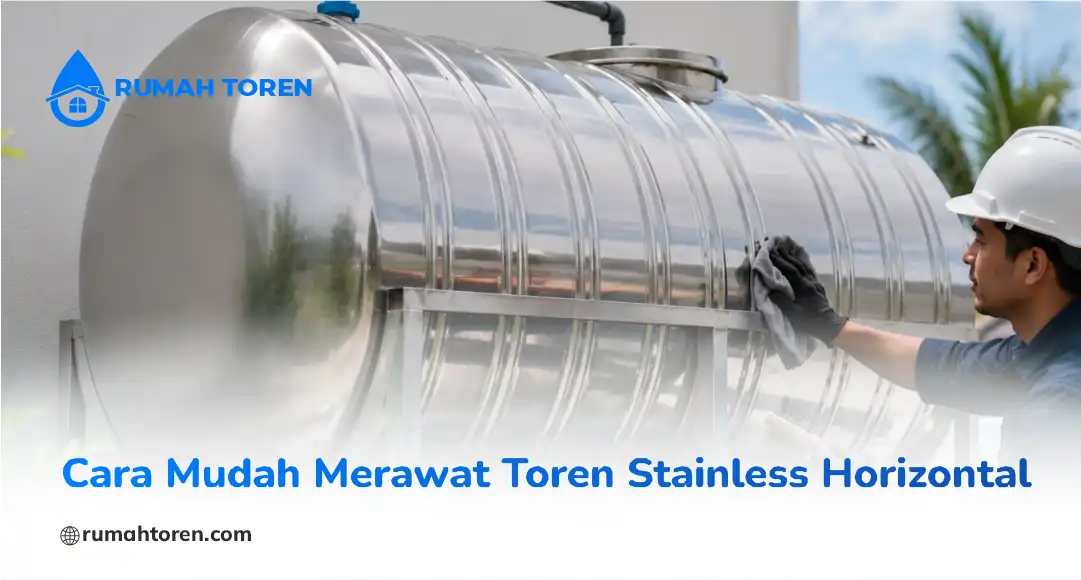 Cara Mudah Merawat Toren Stainless Horizontal