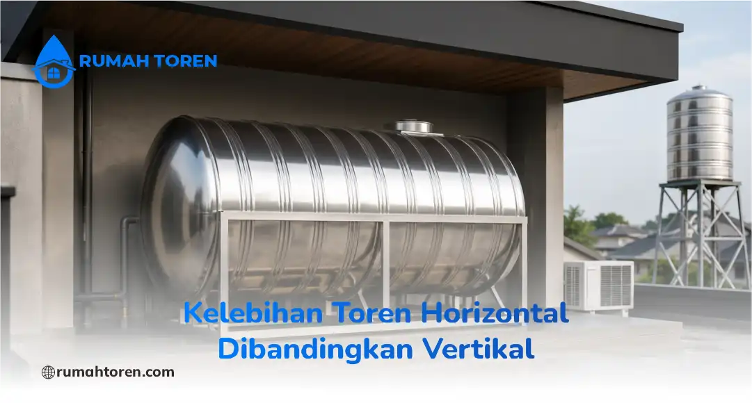 Kelebihan Toren Horizontal Dibandingkan Vertikal