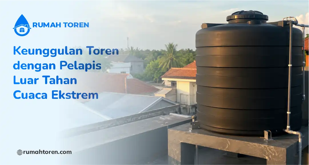 Keunggulan Toren dengan Pelapis Luar Tahan Cuaca Ekstrem