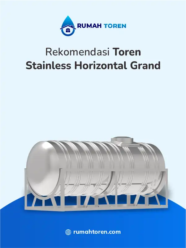 Rekomendasi Toren Stainless Horizontal Grand