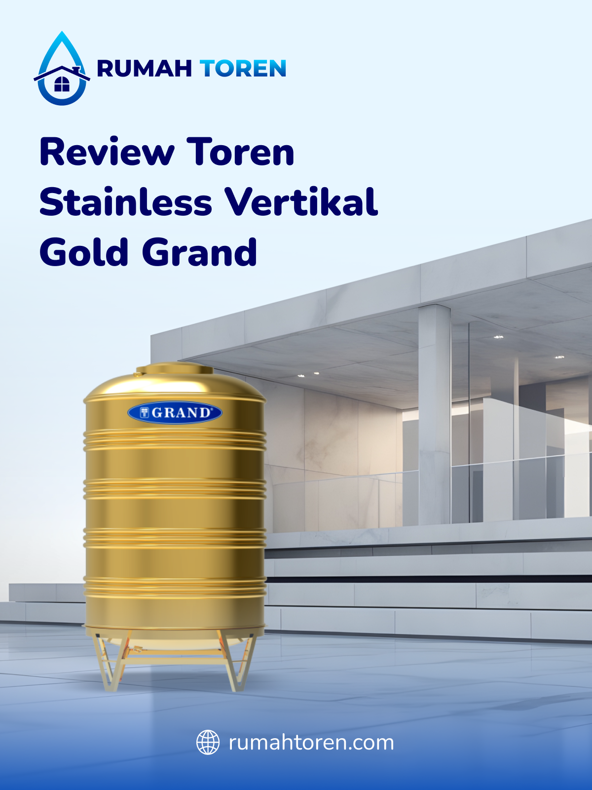 Review Toren Stainless Vertikal Gold Grand