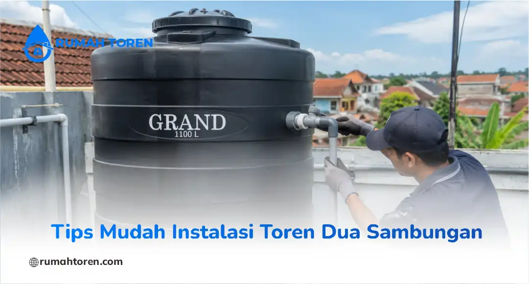 Tips Mudah Instalasi Toren Dua Sambungan
