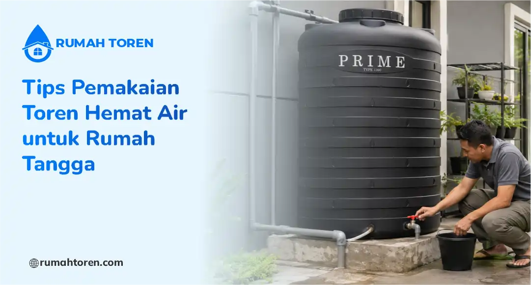 Tips Pemakaian Toren Hemat Air untuk Rumah Tangga