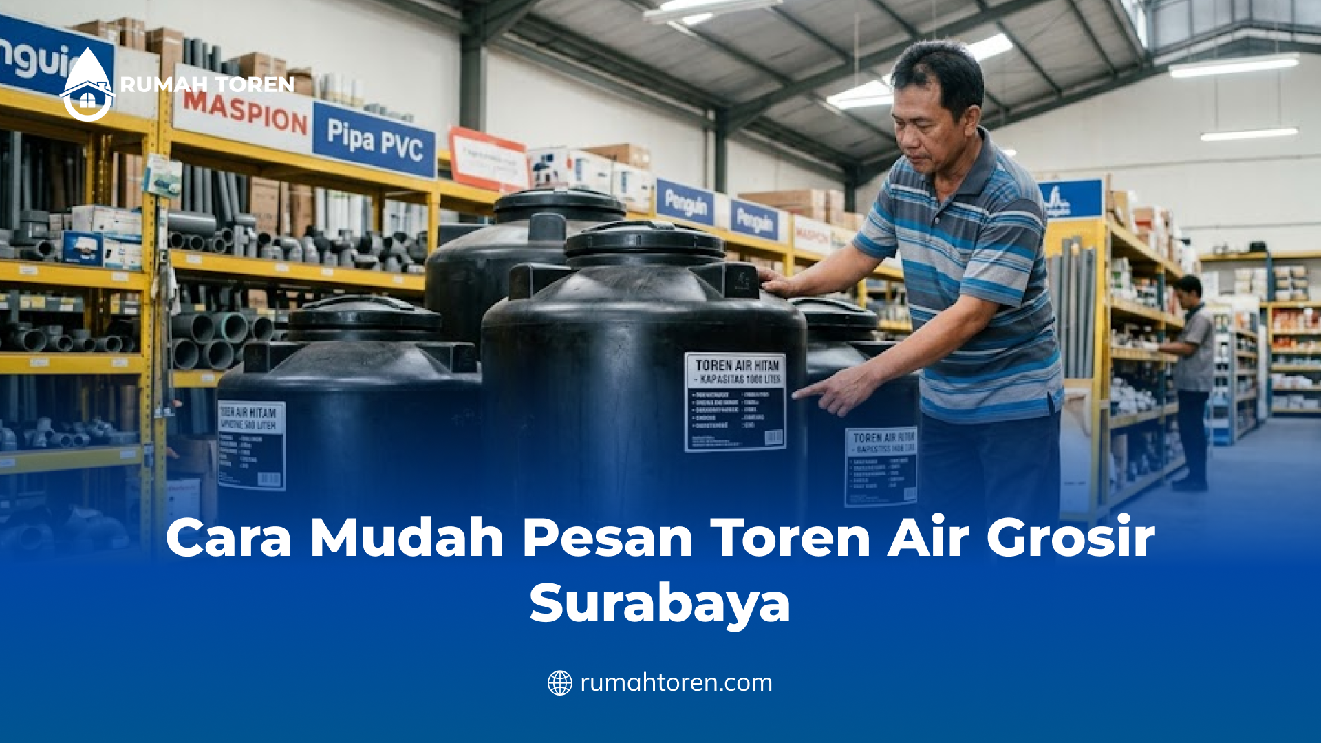 Cara Mudah Pesan Toren Air Grosir Surabaya