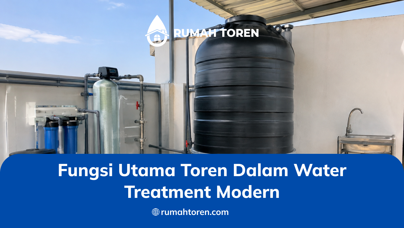 Fungsi Utama Toren Dalam Water Treatment Modern