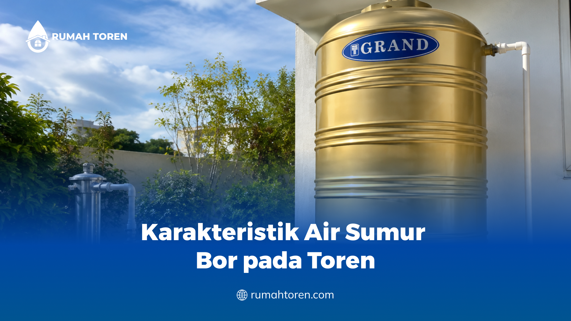 Karakteristik Air Sumur Bor pada Toren