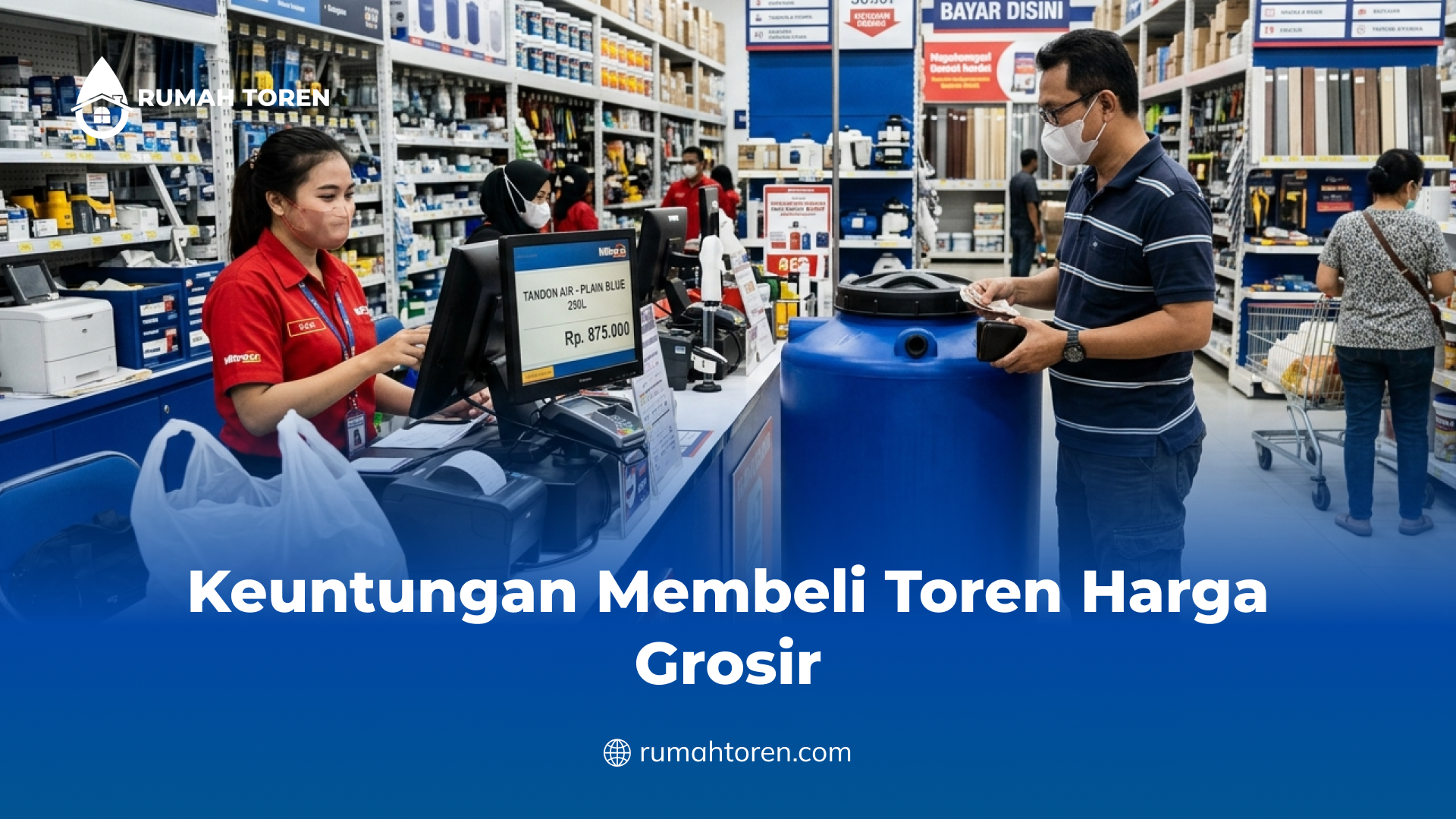 Keuntungan Membeli Toren Harga Grosir