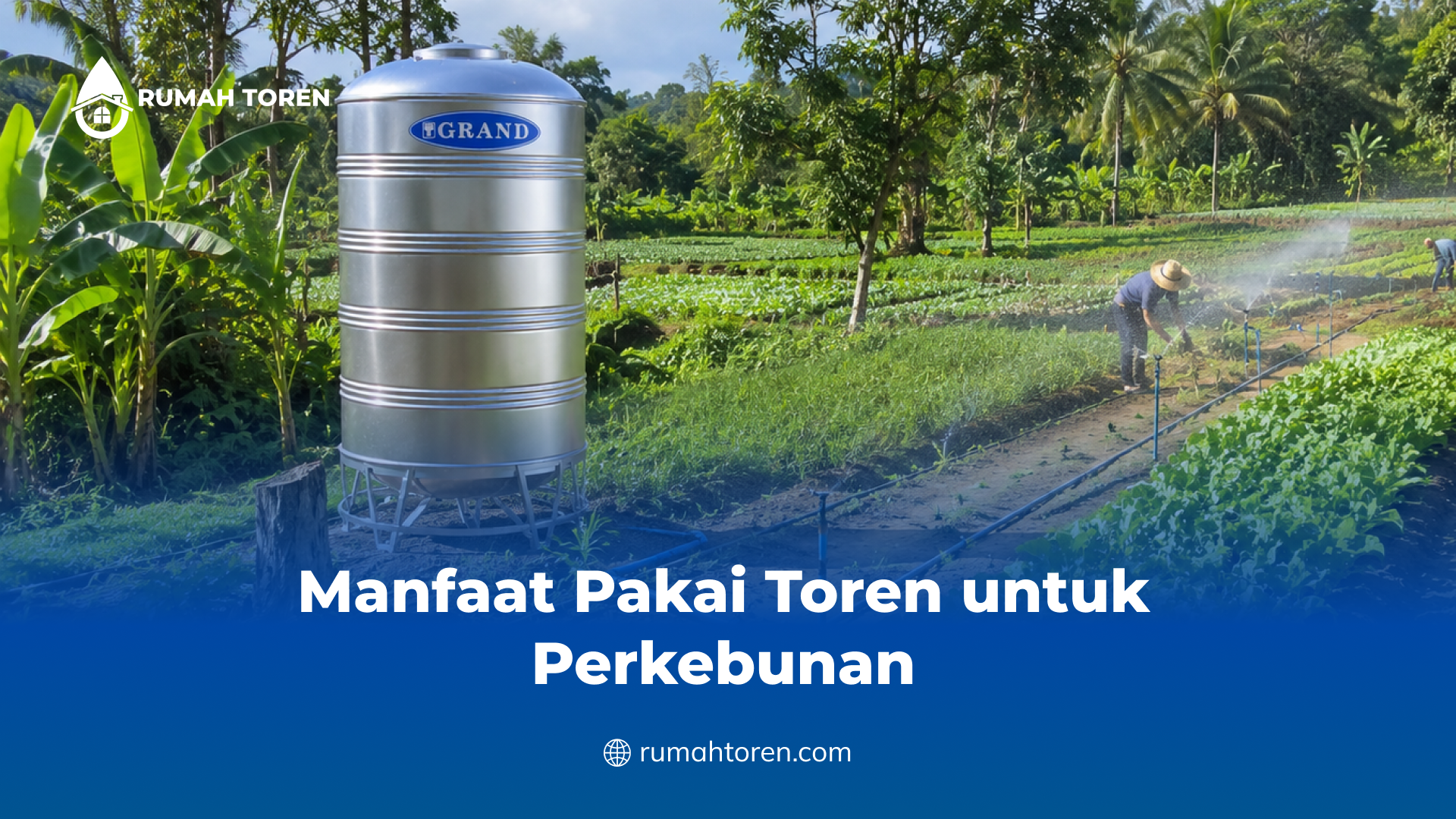Manfaat Pakai Toren untuk Perkebunan