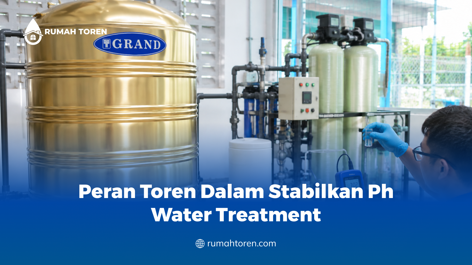 Peran Toren Dalam Stabilkan Ph Water Treatment