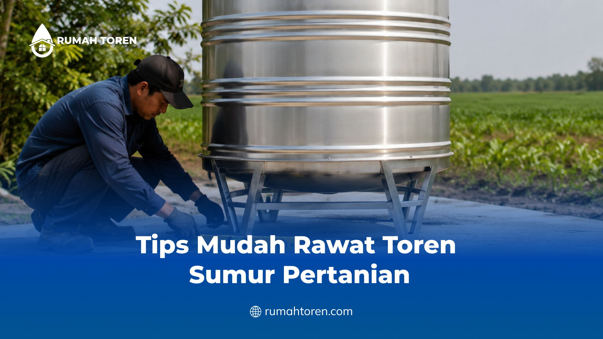 Tips Mudah Rata Toren Sumur Pertanian
