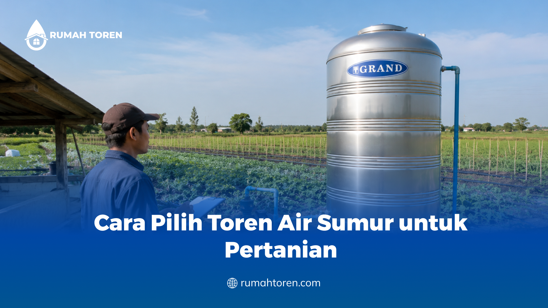 Cara Pilih Toren Air Sumur untuk Pertanian