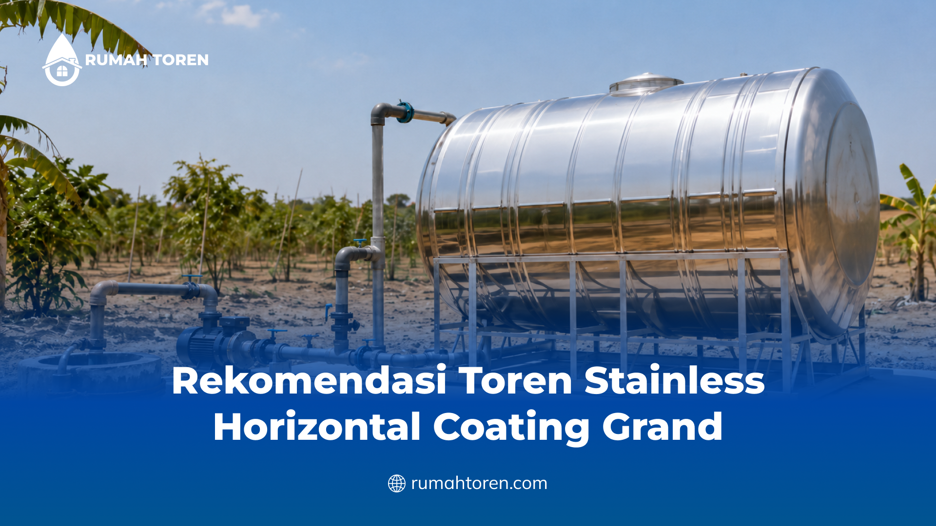 Rekomendasi Toren Stainless Horizontal Coating Grand